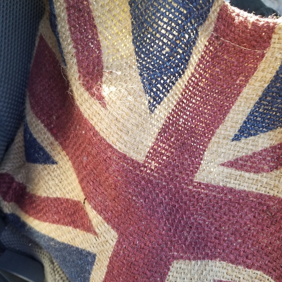 ☆Burlap Tote☆ - Picture 4 of 8